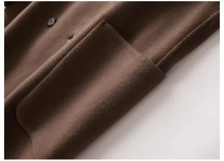 | Wool Herringbone Coat