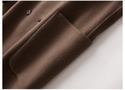 | Wool Herringbone Coat