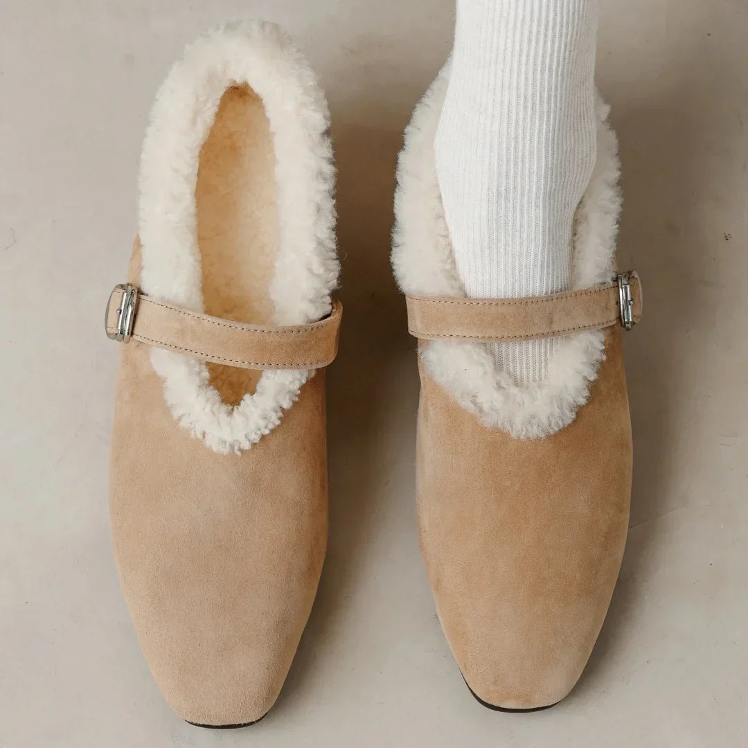 | Shearling Mary Jane