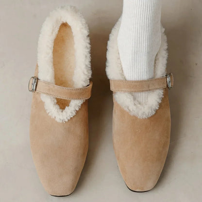| Shearling Mary Jane