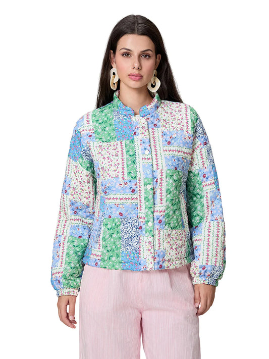 Trellis Quilted Jacket