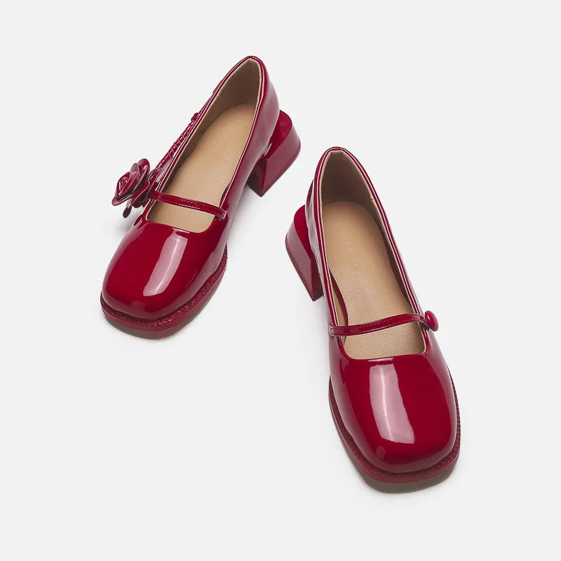 | Shimmer Mary Janes