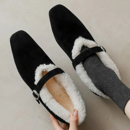 | Shearling Mary Jane