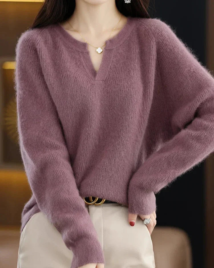 | Brushed Wool Pullover
