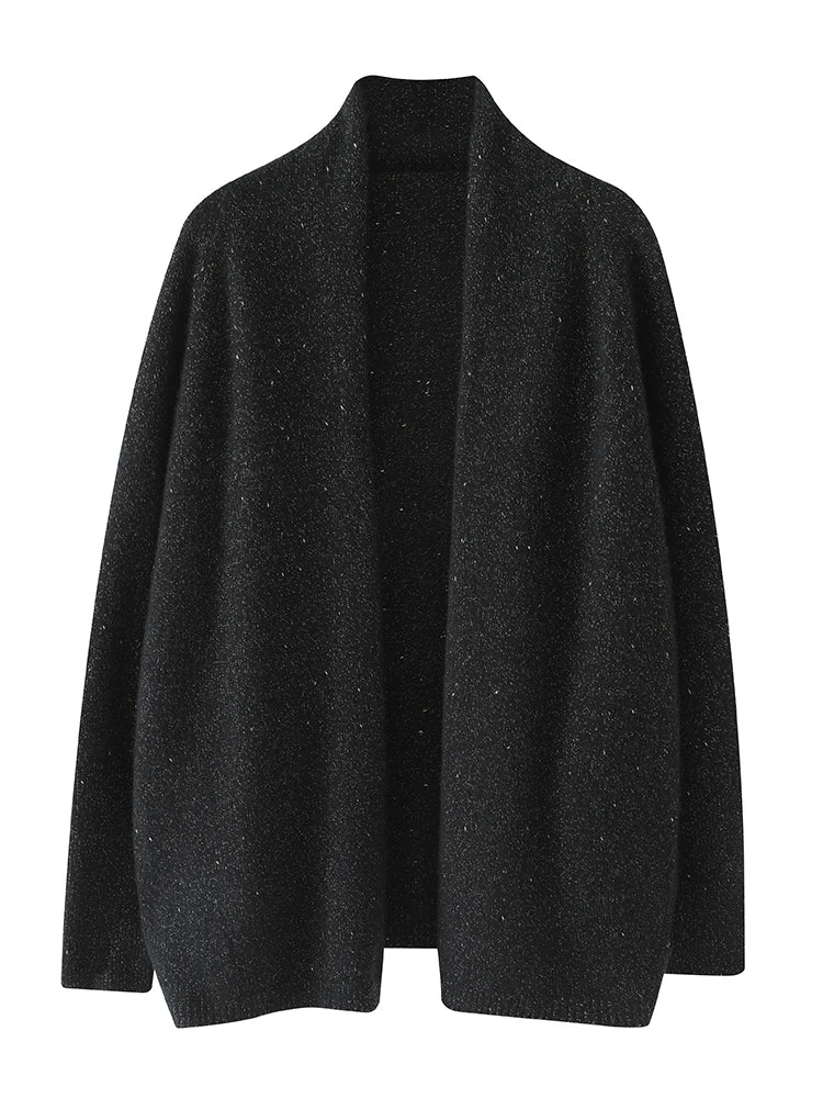 | Cashmere Shawl Sweater