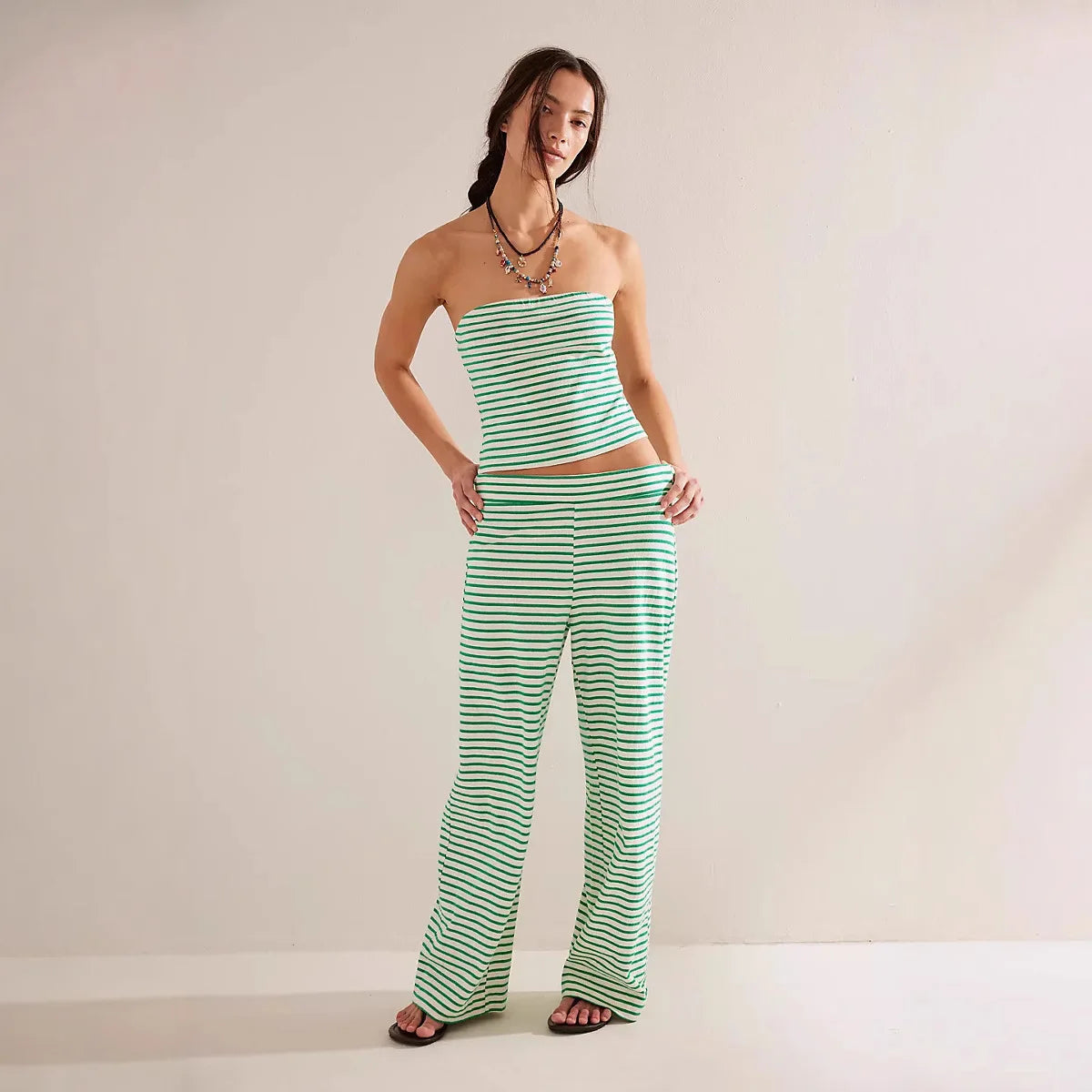 | Linen Striped Set