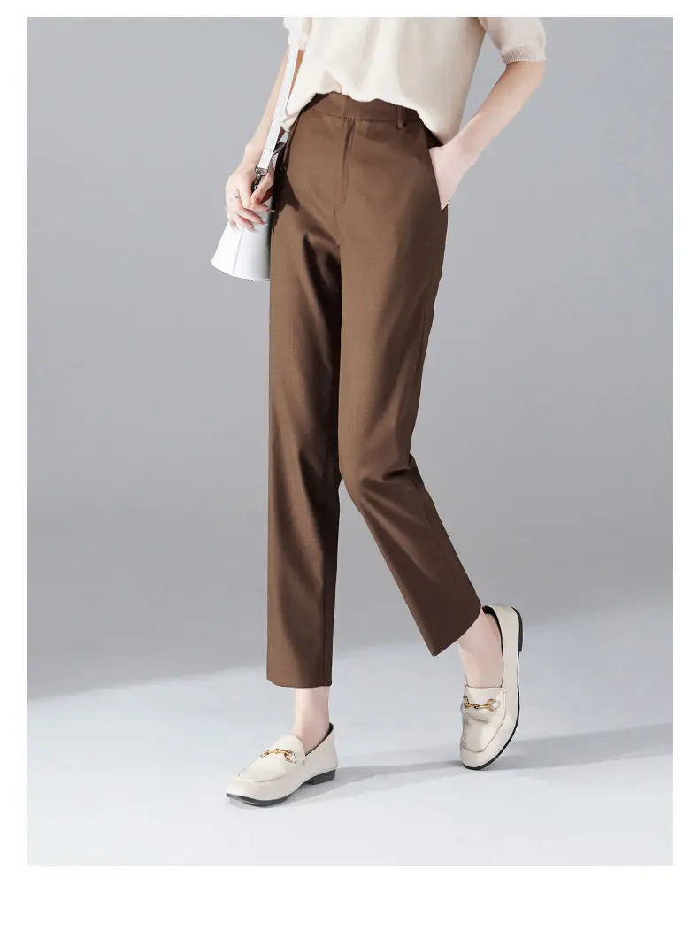 | High-Waist Trousers