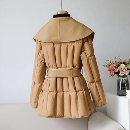 | Belted Down Jacket