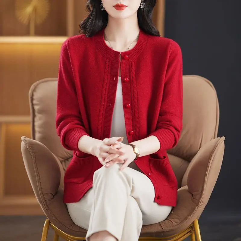 | Pearl Trim Cardigan