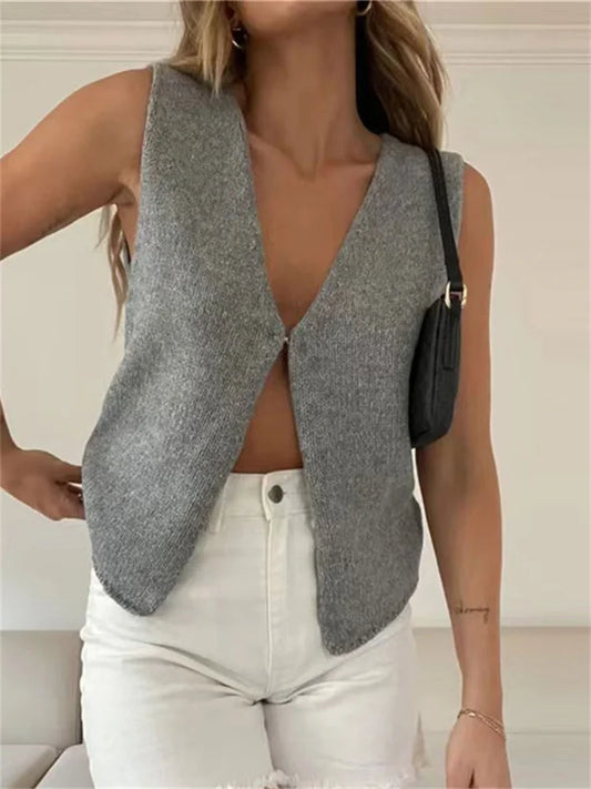 Kitty Knit Vest