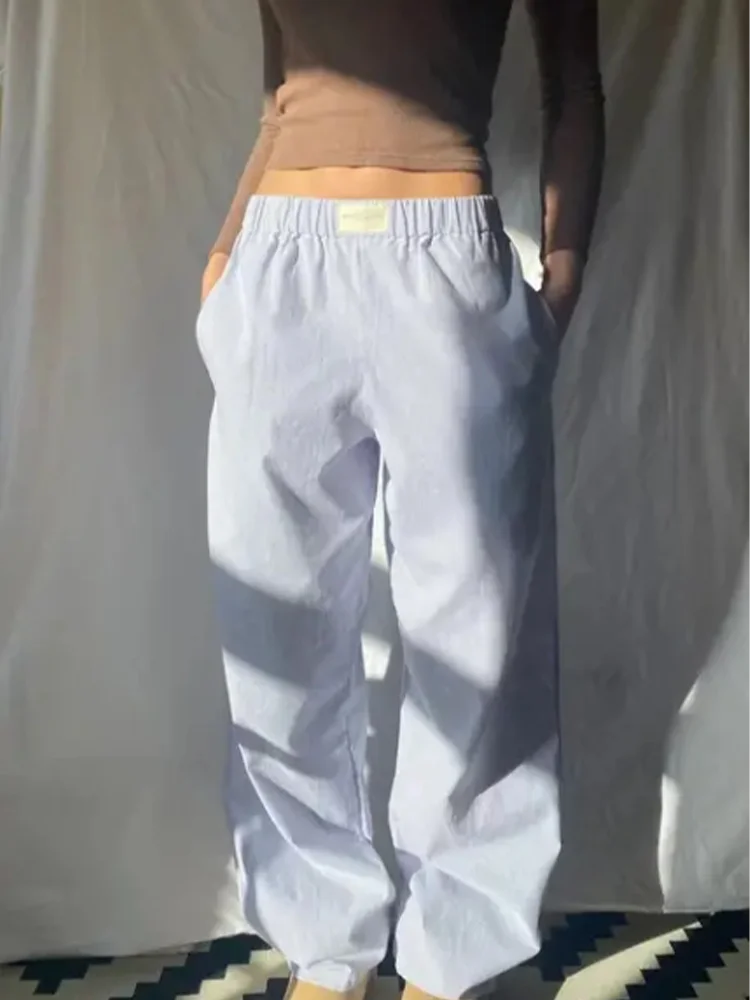 Cotton Pocket Straight Pant