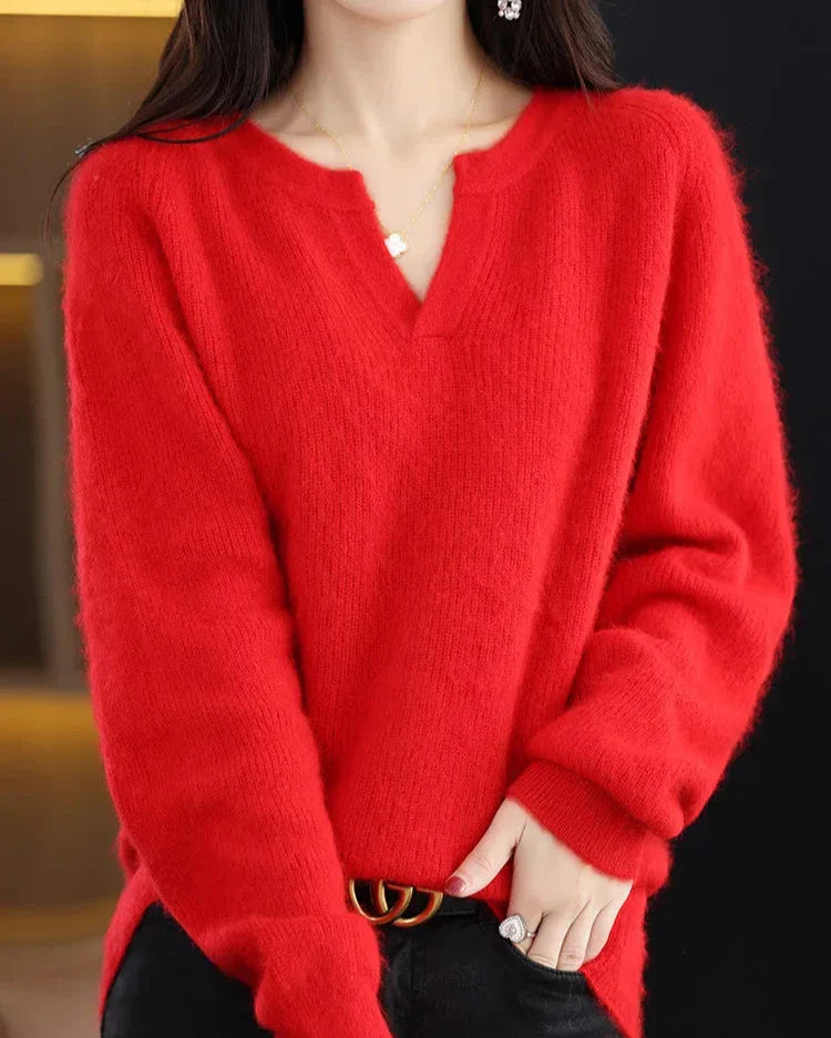 | Brushed Wool Pullover