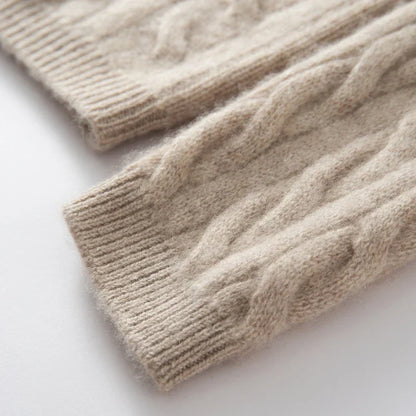 | Cable Cashmere Sweater