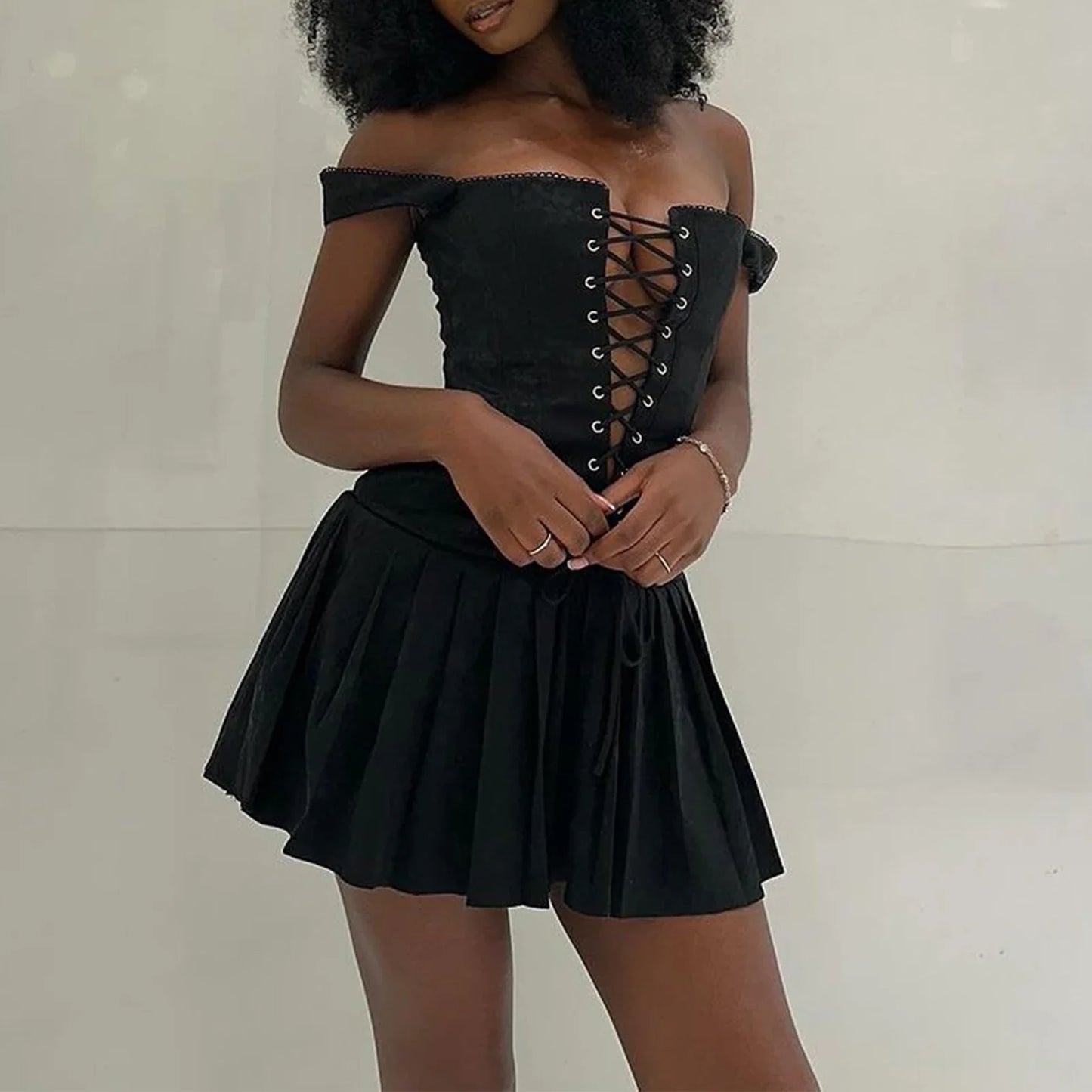 Y2K Vintage Sexy Sleeveles Bodycon Dress