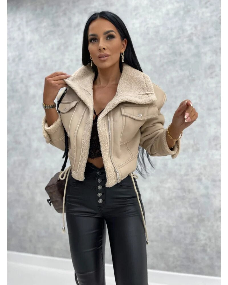 Maeve芒鈥?| STYLISH LEATHER JACKET