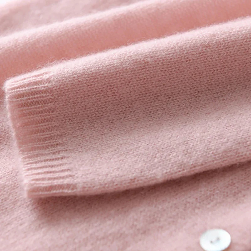 | Asymmetric Button Sweater