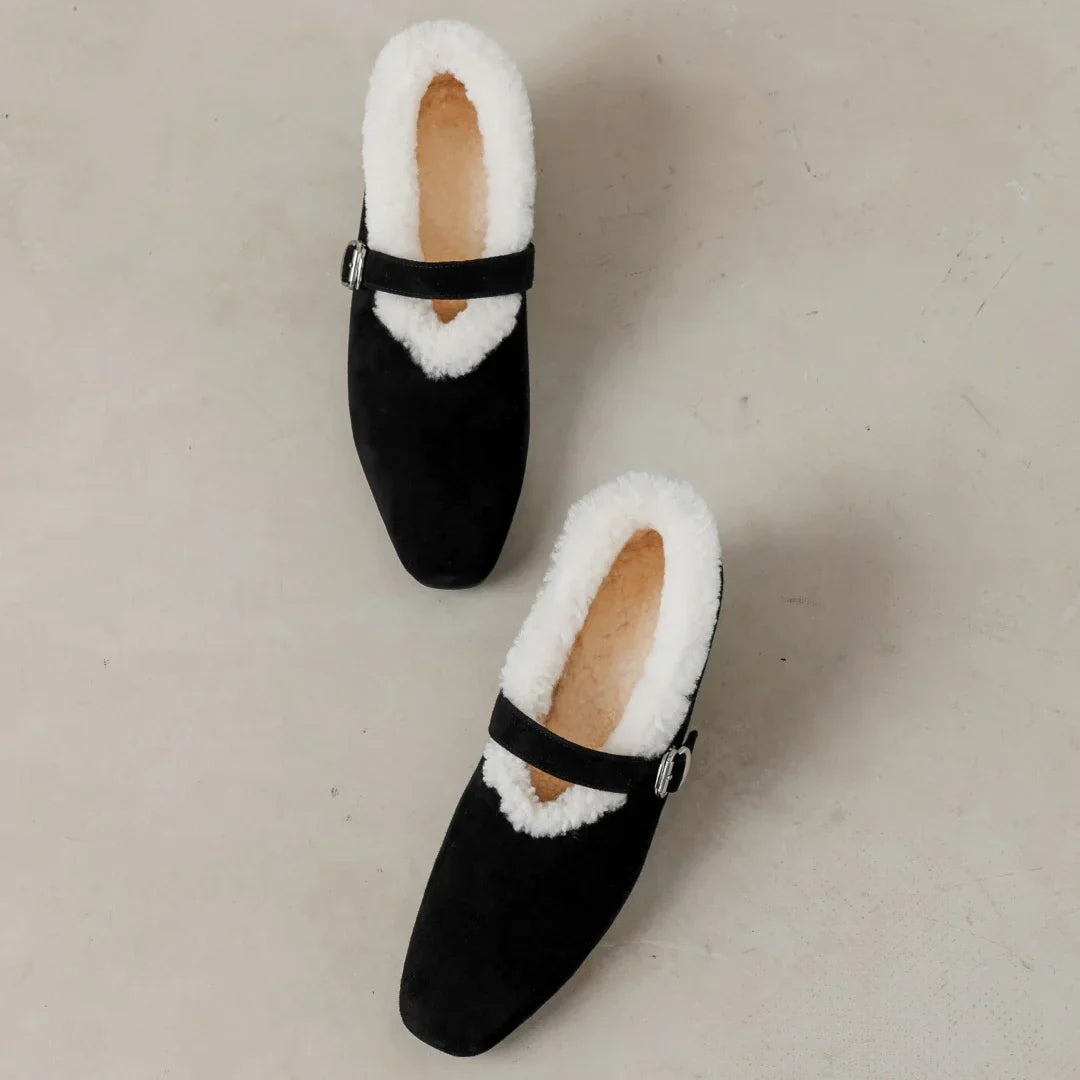 | Shearling Mary Jane