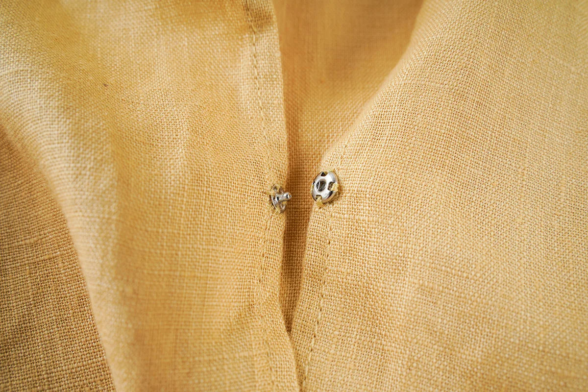 | Drape Linen Vest