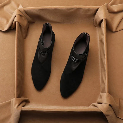 | Italian Crest Suede Boots