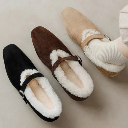 | Shearling Mary Jane