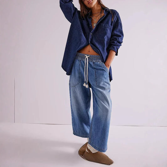 | Drawstring Jeans