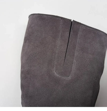 | Shearling Riding Boots