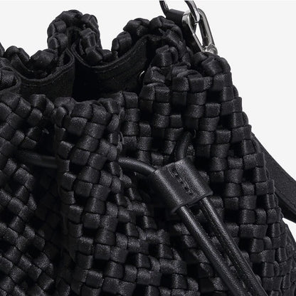 Silk Woven Handbag by Marcella