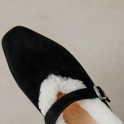 | Shearling Mary Jane