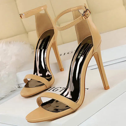 11cm Super High Heels Patent Leather Women Pumps Sexy Woman Heels