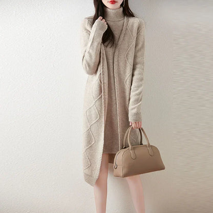 | Cable-Knit Cardigan