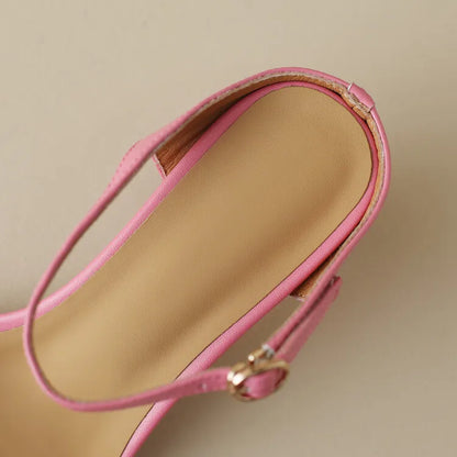 | Leather Heel Mules