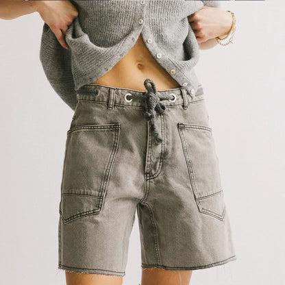 | Cotton Denim Shorts