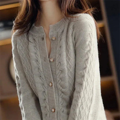 | Pearl Button Cardigan