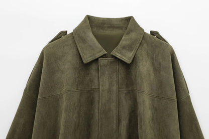 | Women's Suede Bomber