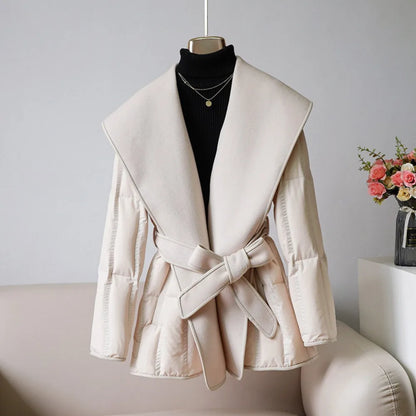 | Belted Down Jacket