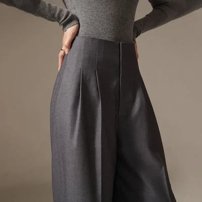 | Wide Leg Draped Pants