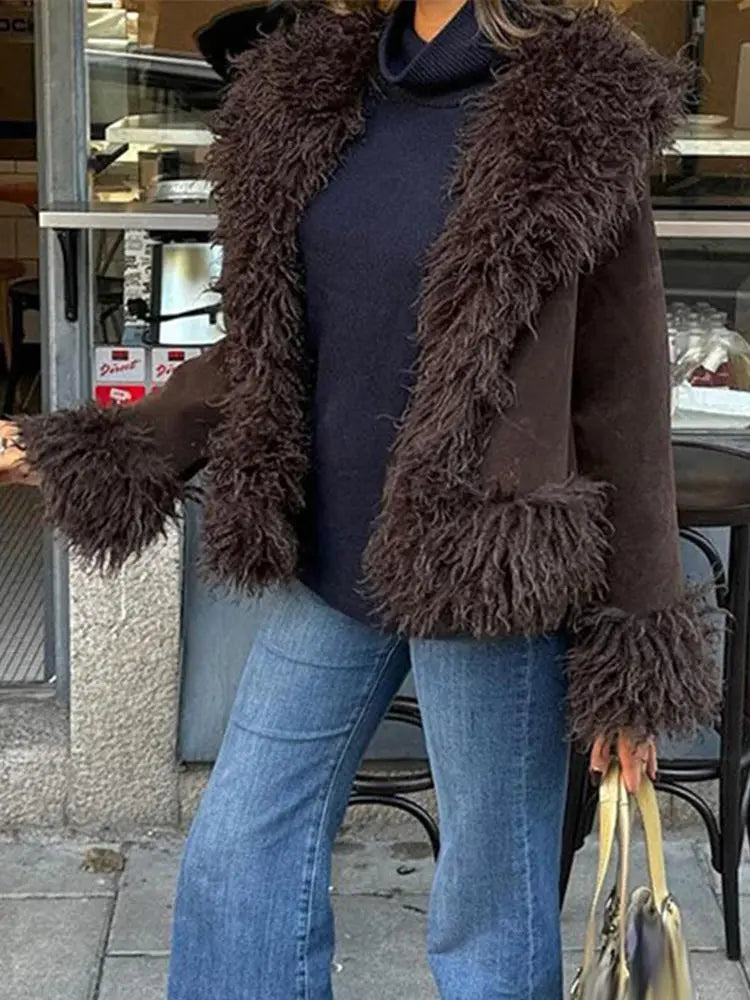 Chocolate Shag Jacket