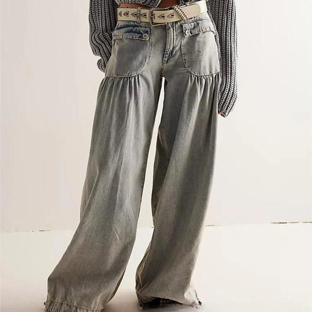 | Wide-Leg Denim
