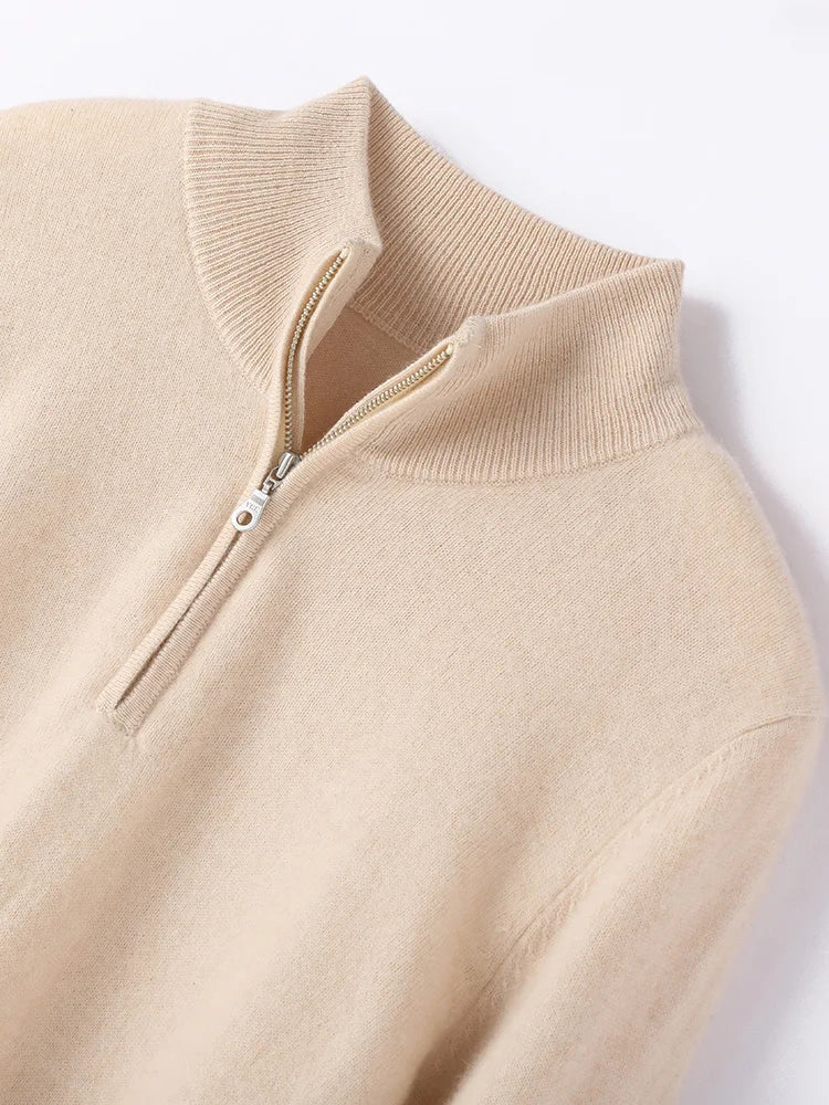 | Cashmere Half-Zip