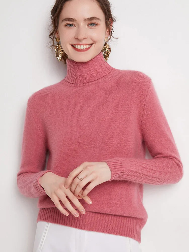 | 100% Merino Turtleneck