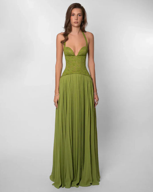 Daria Emerald Maxi Dress