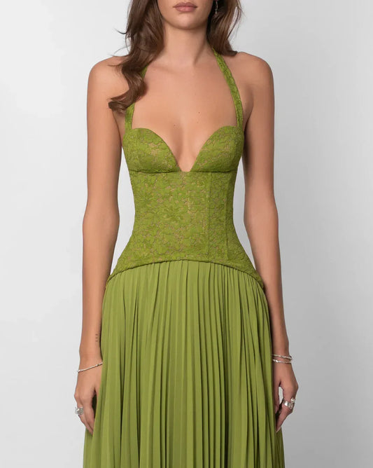 Daria Emerald Maxi Dress