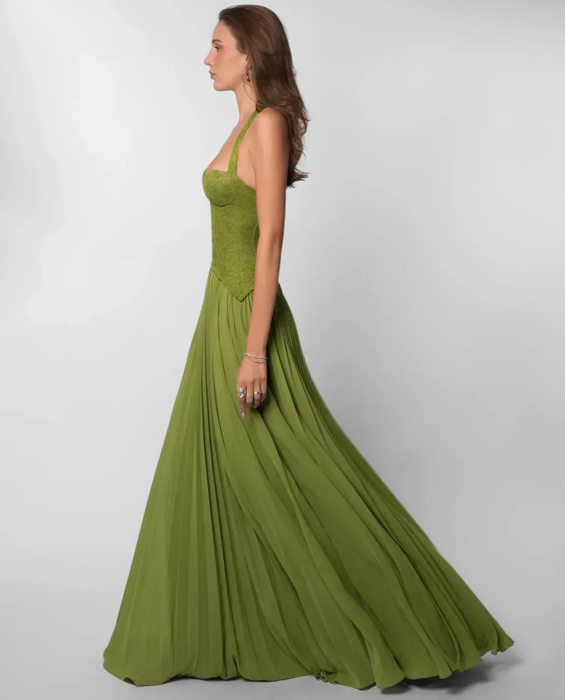 Daria Emerald Maxi Dress