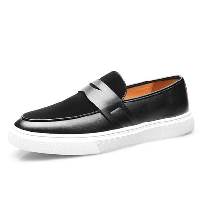 Leather Loafers | Slip-On Penny Style | Maison Collection