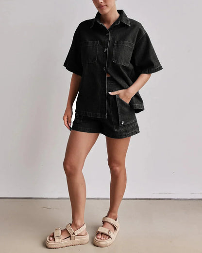 | 100% Cotton Denim Set