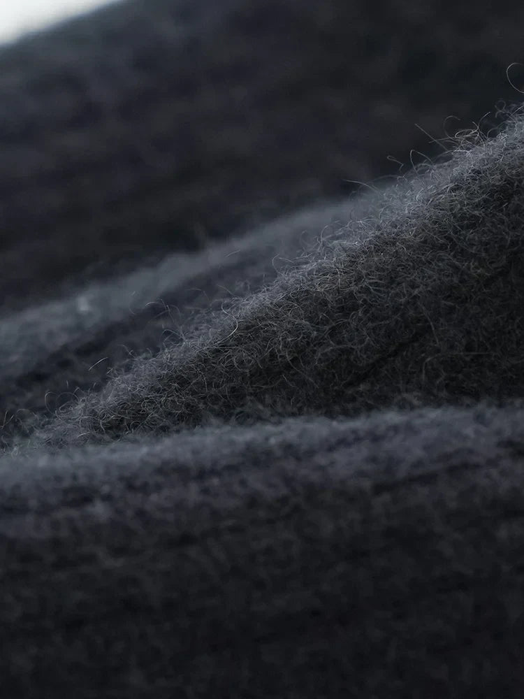 | Wool Knitted Wide Leg Pants