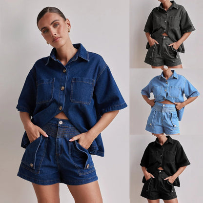 | 100% Cotton Denim Set