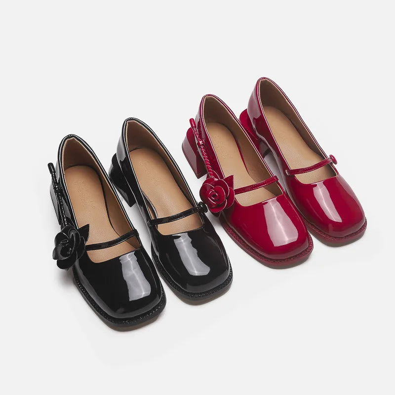 | Shimmer Mary Janes