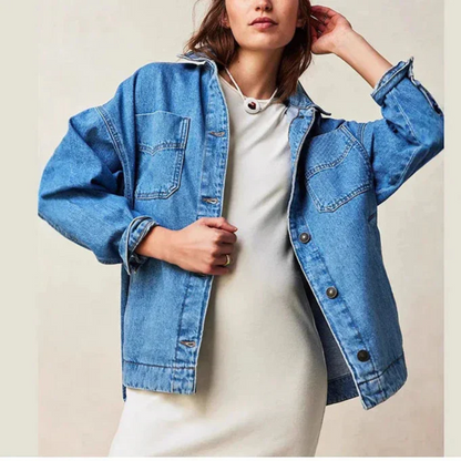 | Washed Denim Jacket
