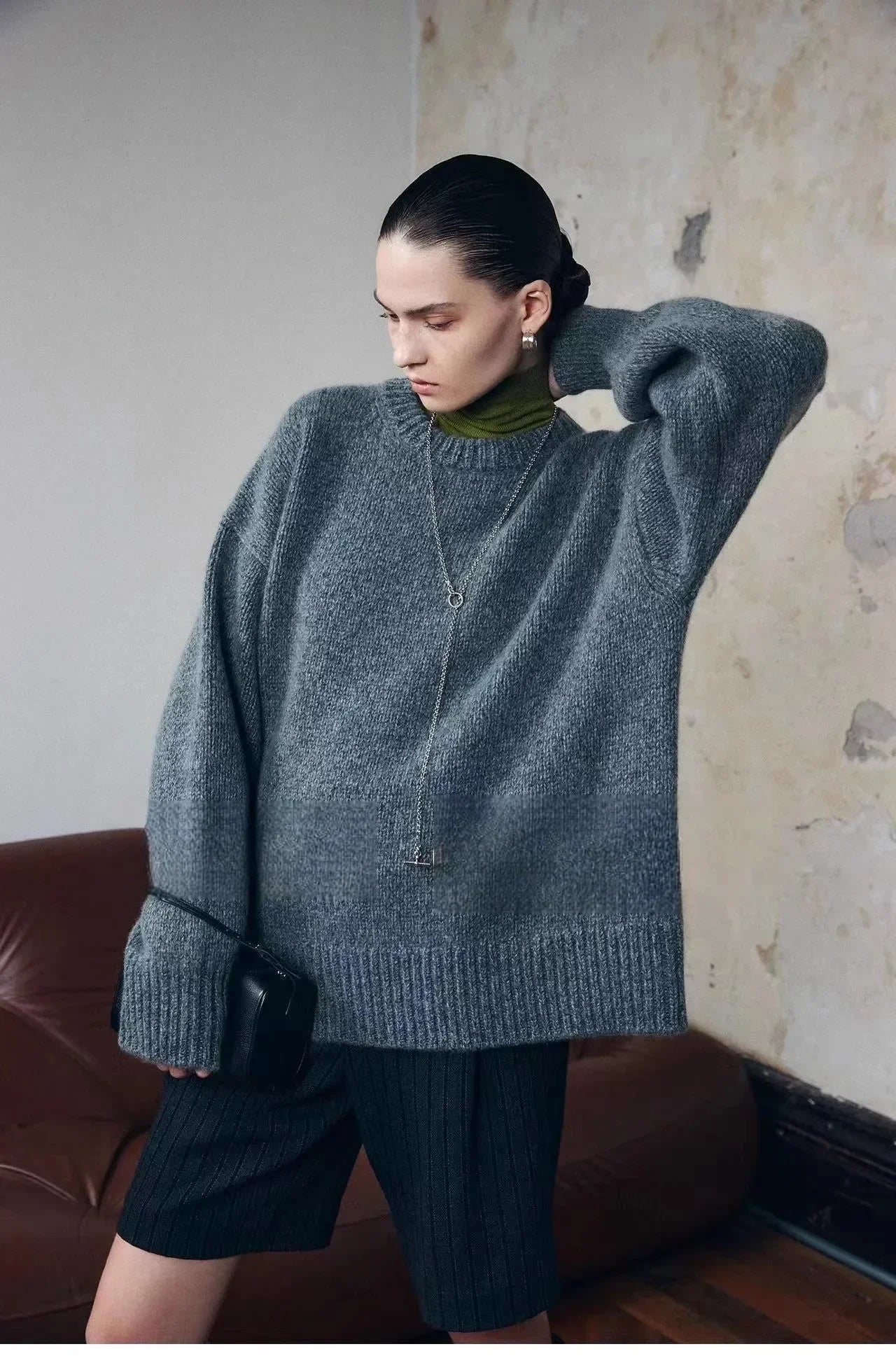 | Pure Cashmere Oversized Sweater